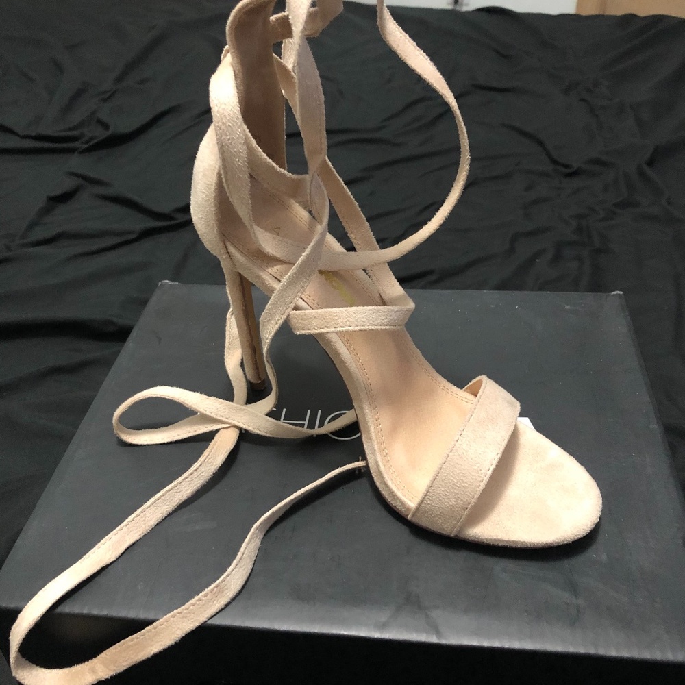 Nude Fashion Nova Heels